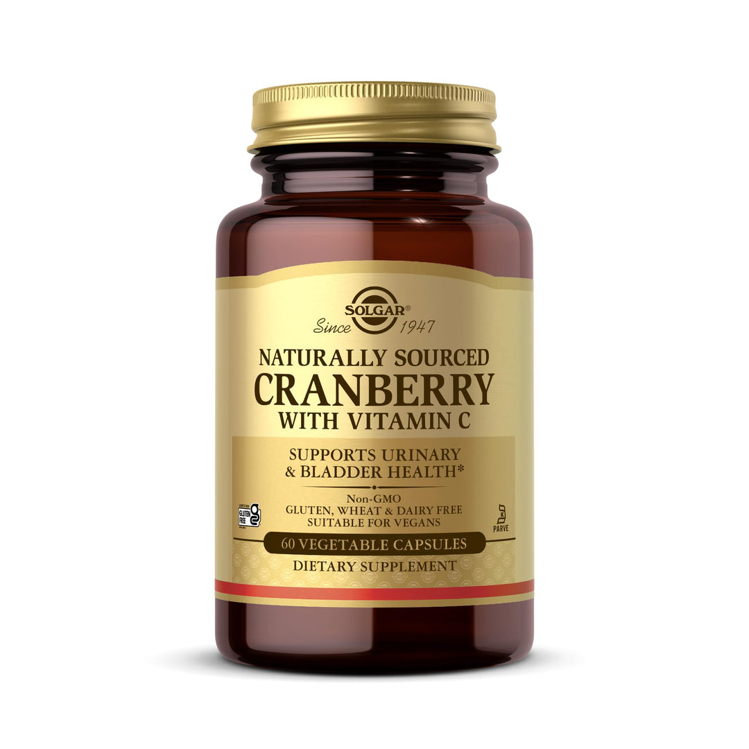 Solgar Cranberry with Vitamin C, 60 Count