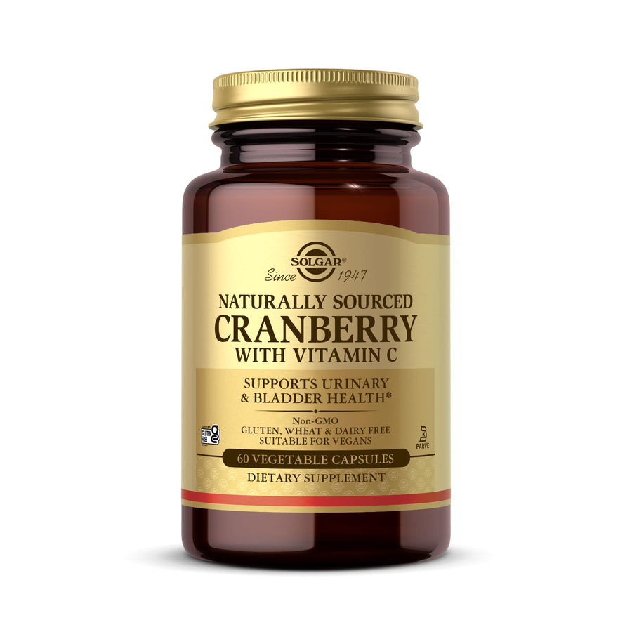 Solgar Cranberry with Vitamin C, 60 Count