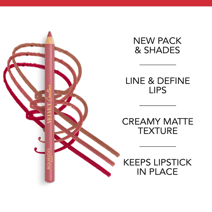 Bourjois Lèvres Contour Edition Lip Pencil, 09 Plum It Up, 1.14 g