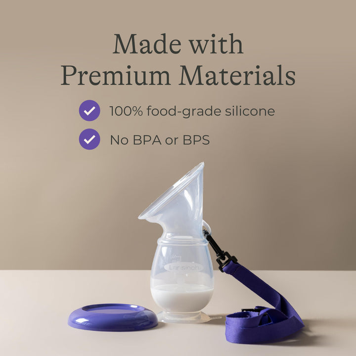 Lansinoh Silicone Breast Pump, 4 oz, 1 Count