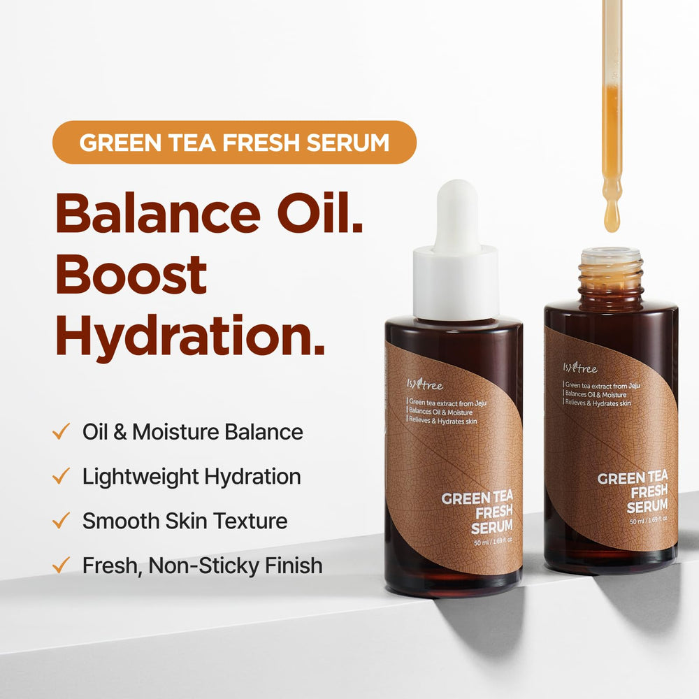 IsNtree Green Tea Fresh Serum, 1.69 fl oz