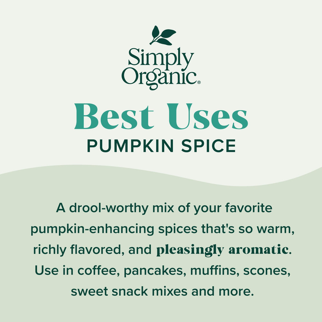 Simply Organic Pumpkin Spice, 1.94 oz