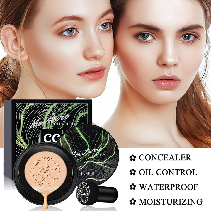 Bizzico Mushroom Head Air Cushion CC Cream, Natural