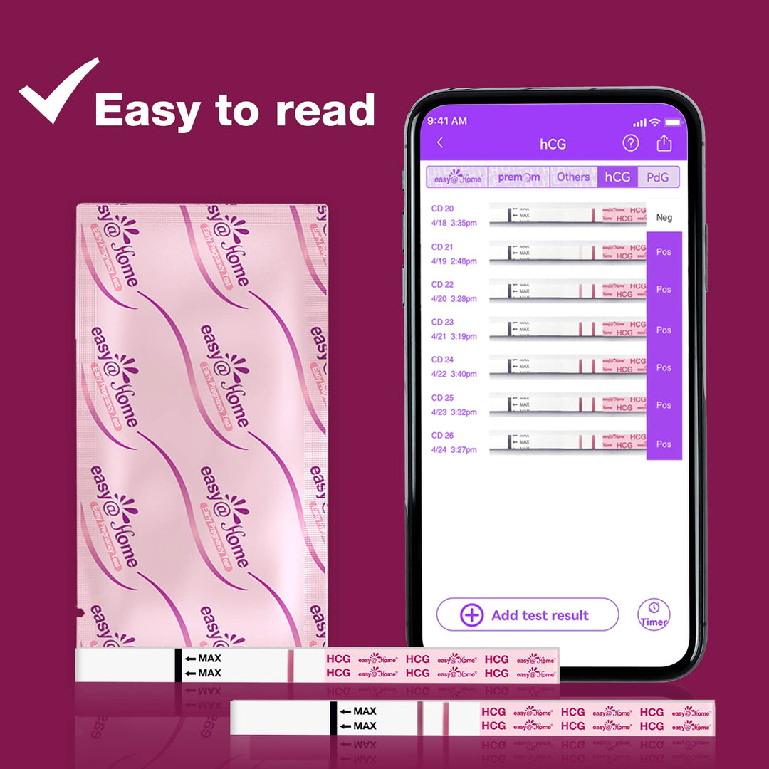 Easy@Home Pregnancy Tests, 60 Count