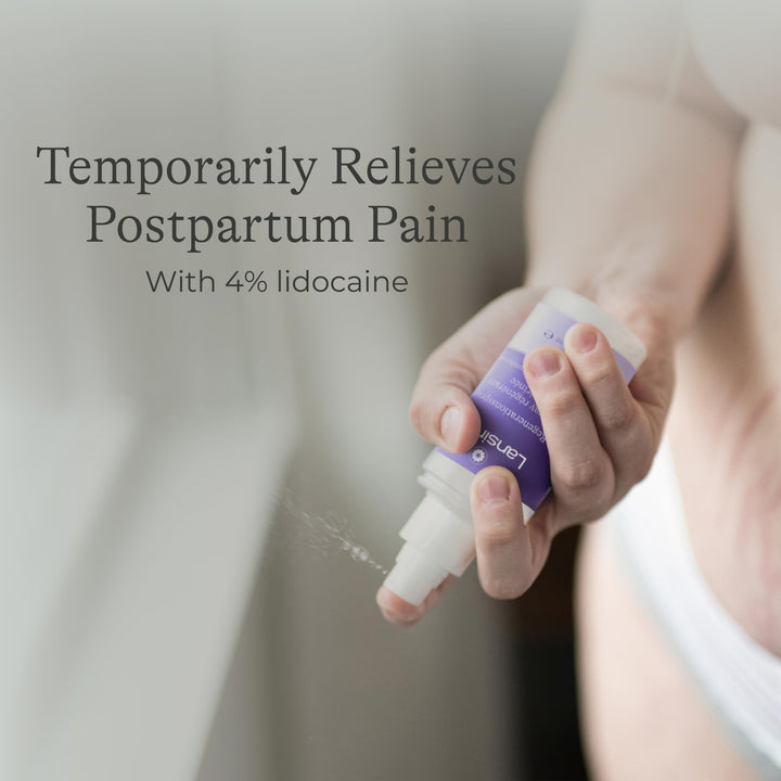 Lansinoh Perineal Spray, 4% Lidocaine, 3.5 oz