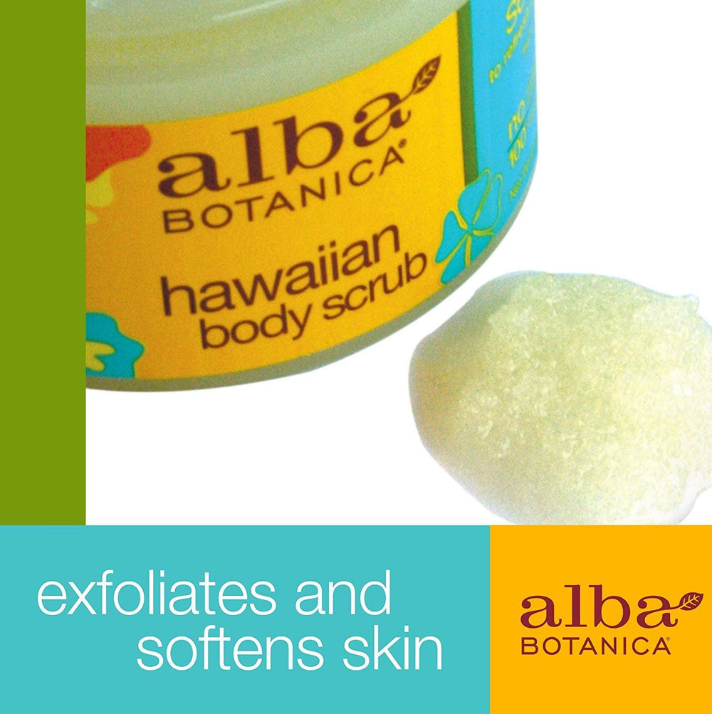 Alba Botanica Body Scrub, Sea Salt, 14.5 oz