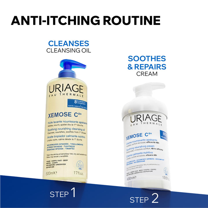 Uriage Xemose Lipid Replenishing Anti Irritation Cream, 200 ml