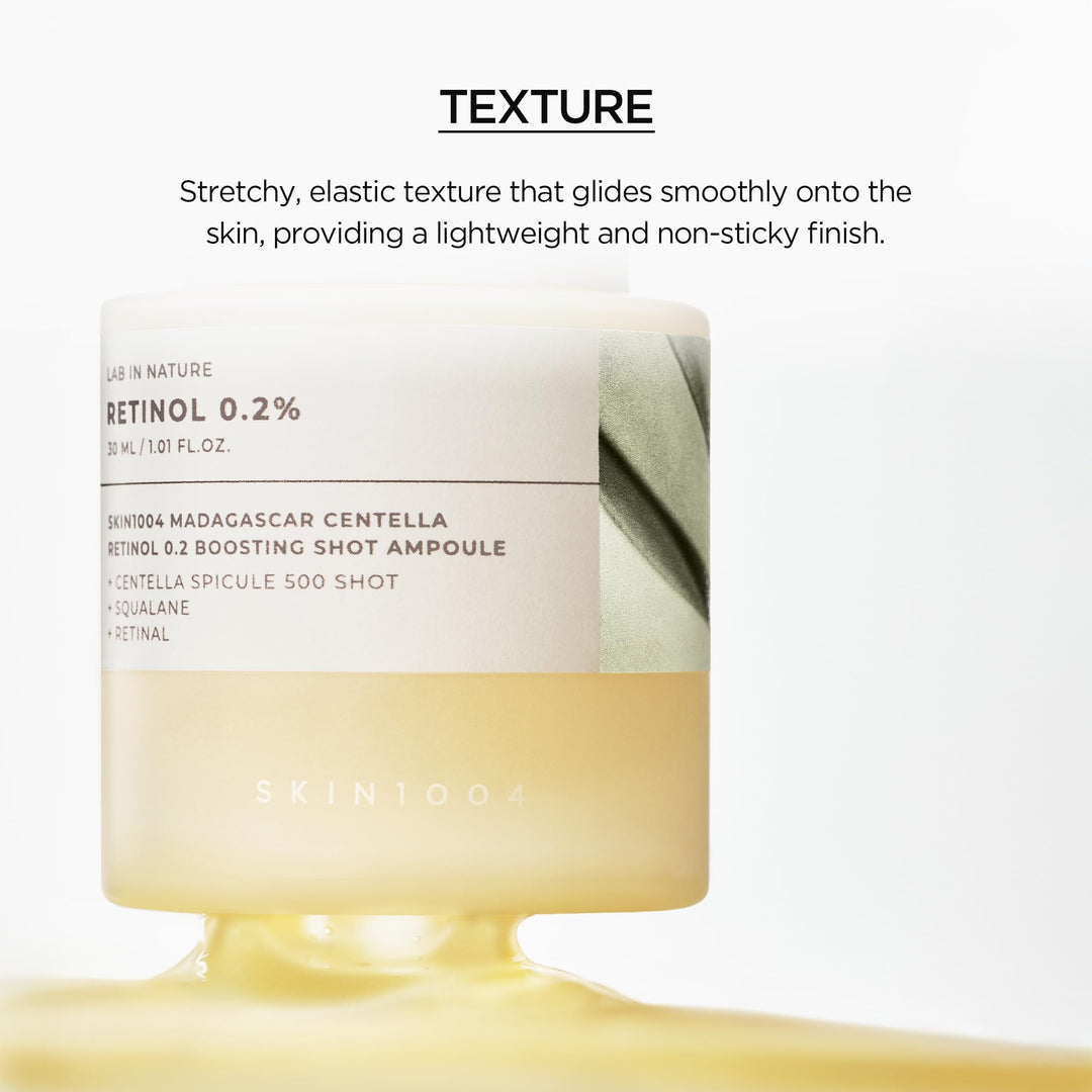 SKIN1004 Retinol 0.2% Boosting Shot Ampoule, 1.01 fl oz