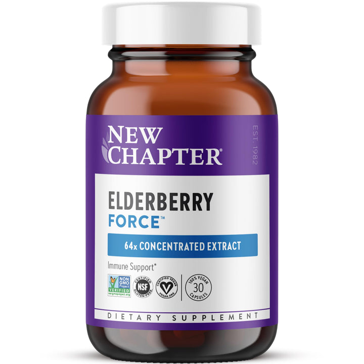 New Chapter Elderberry Capsules, 30 Count