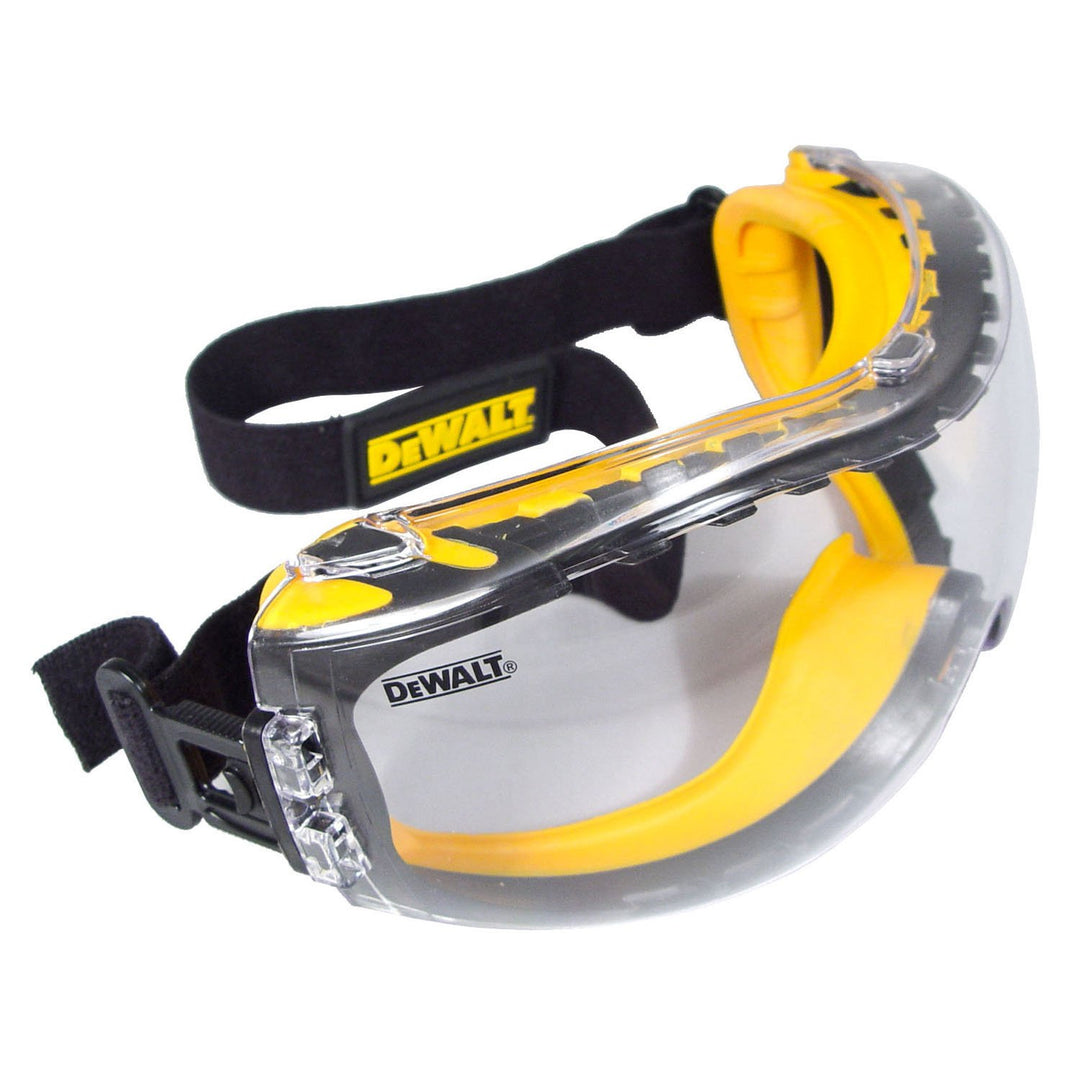DEWALT Concealer Safety Goggles, Clear