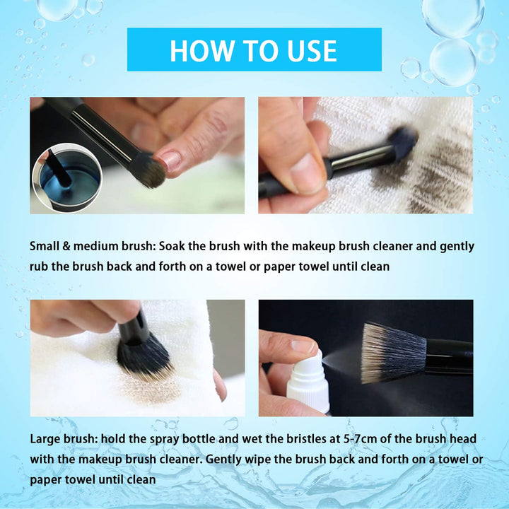 Felico Makeup Brush Cleaner Spray, 3.38 oz