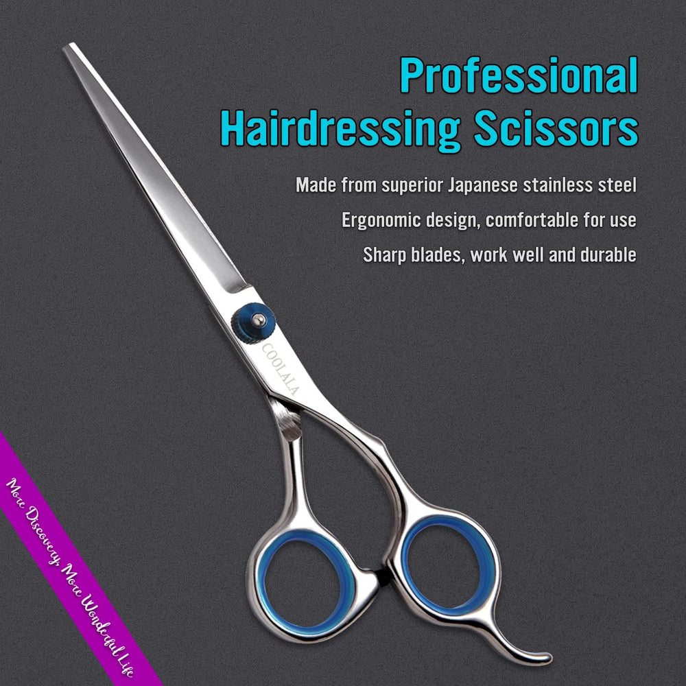 COOLALA Hair Cutting Scissors, 6.5 Inch