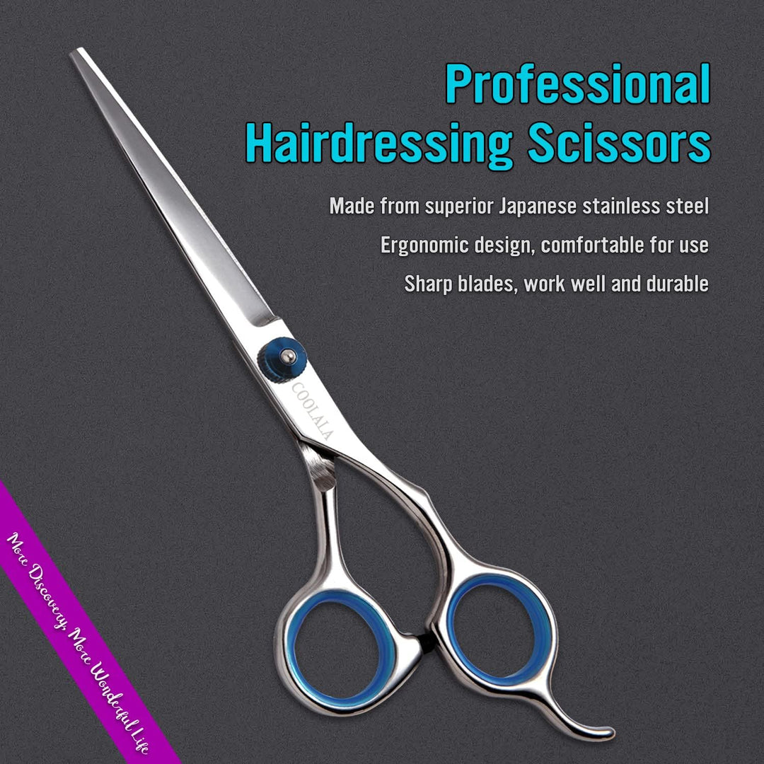 COOLALA Hair Cutting Scissors, 6.5 Inch