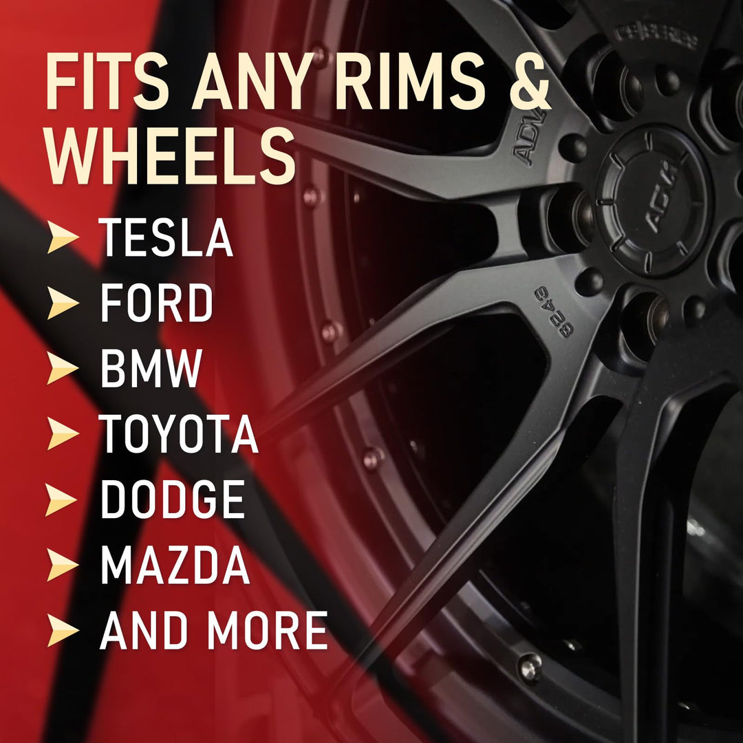 Smaphy Wheel Repair Kit, Matte Black