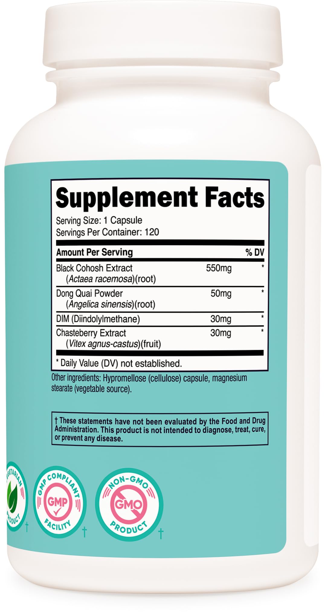 Nutricost Black Cohosh 660 mg, 120 Count