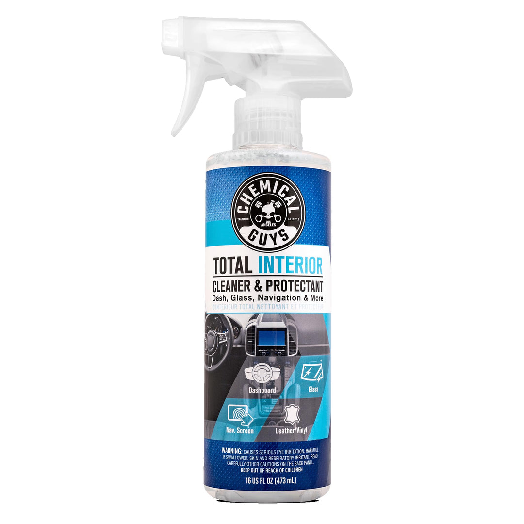 Chemical Guys Total Interior Cleaner And Protectant, Leather & Vinyl, 16 fl oz