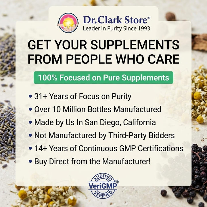 Dr Clark Store Cloves Supplement, 500 mg, 100 Count