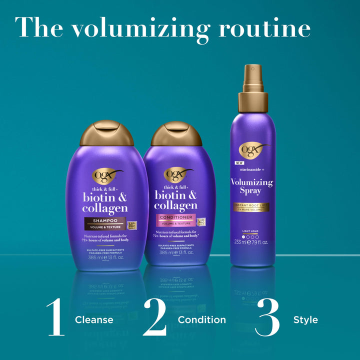 OGX Thick & Full Biotin & Collagen Volumizing Conditioner, 25.4 fl oz