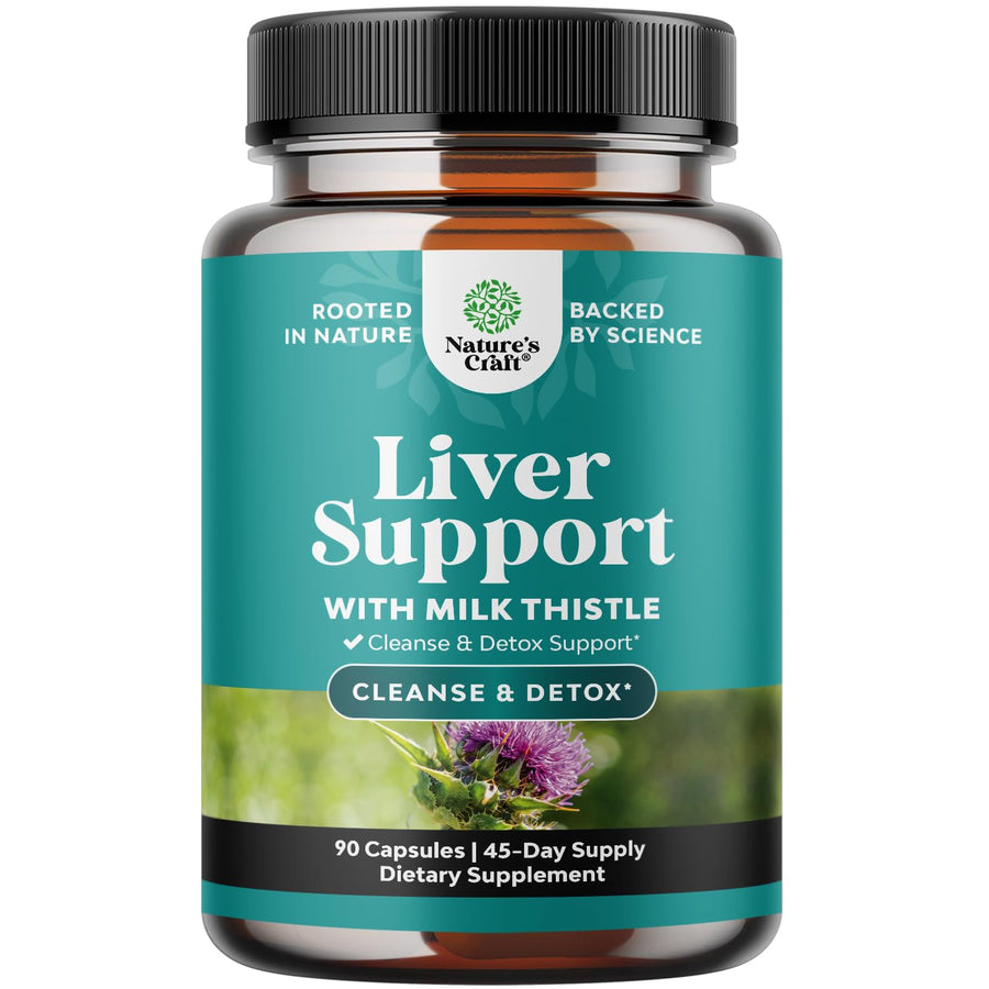Natures Craft Liver Cleanse Capsules, 90 Count