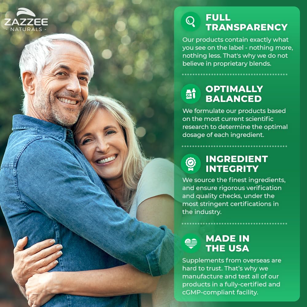 Zazzee Boswellia 10:1 Extract, 180 Count