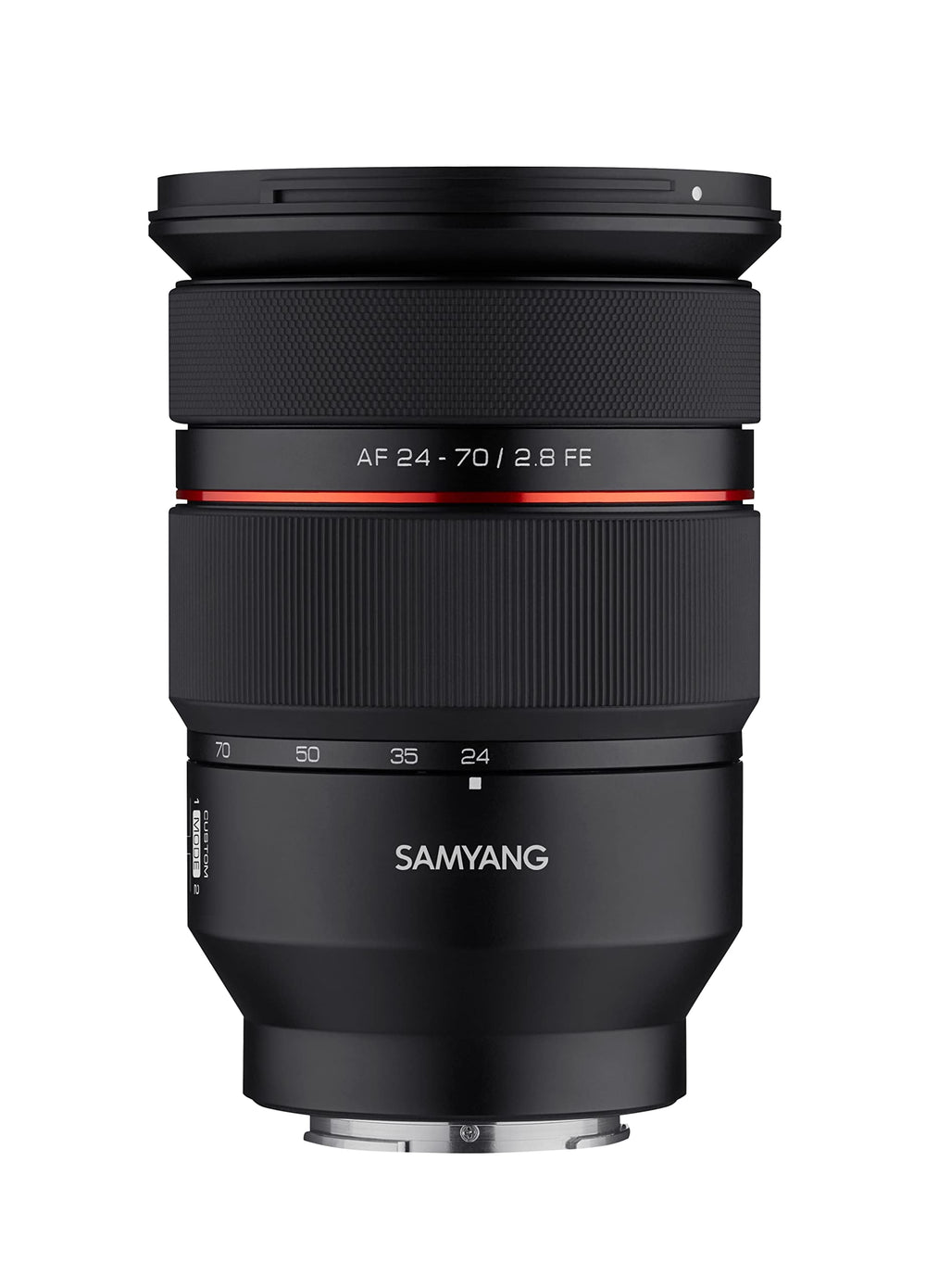 SAMYANG AF 24-70mm f/2.8 Auto Focus Full Frame Zoom Lens for Sony E, Black, One Size