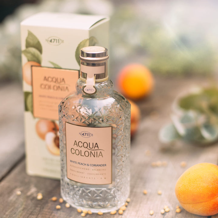 4711 Acqua Colonia White Peach and Coriander Eau de Cologne Spray, Unisex, 5.7 fl oz