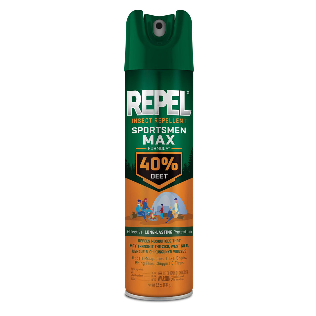 Repel Sportsman Max Insect Repellent, 40% DEET, 6.5 fl oz