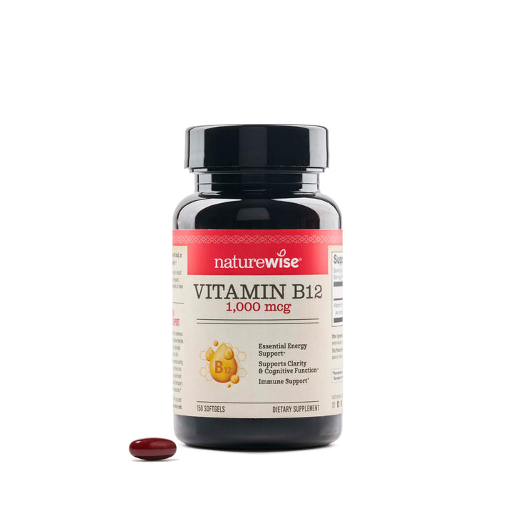 NatureWise Vitamin B12 Supplement, 1000 mcg, 150 Count