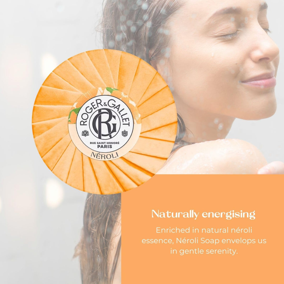 ROGER & GALLET Neroli Wellbeing Soap, 100 g