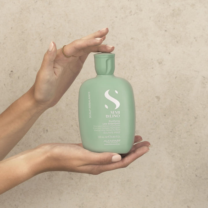 ALFAPARF MILANO Semi Di Lino Scalp Rebalance Shampoo, 8.45 fl oz