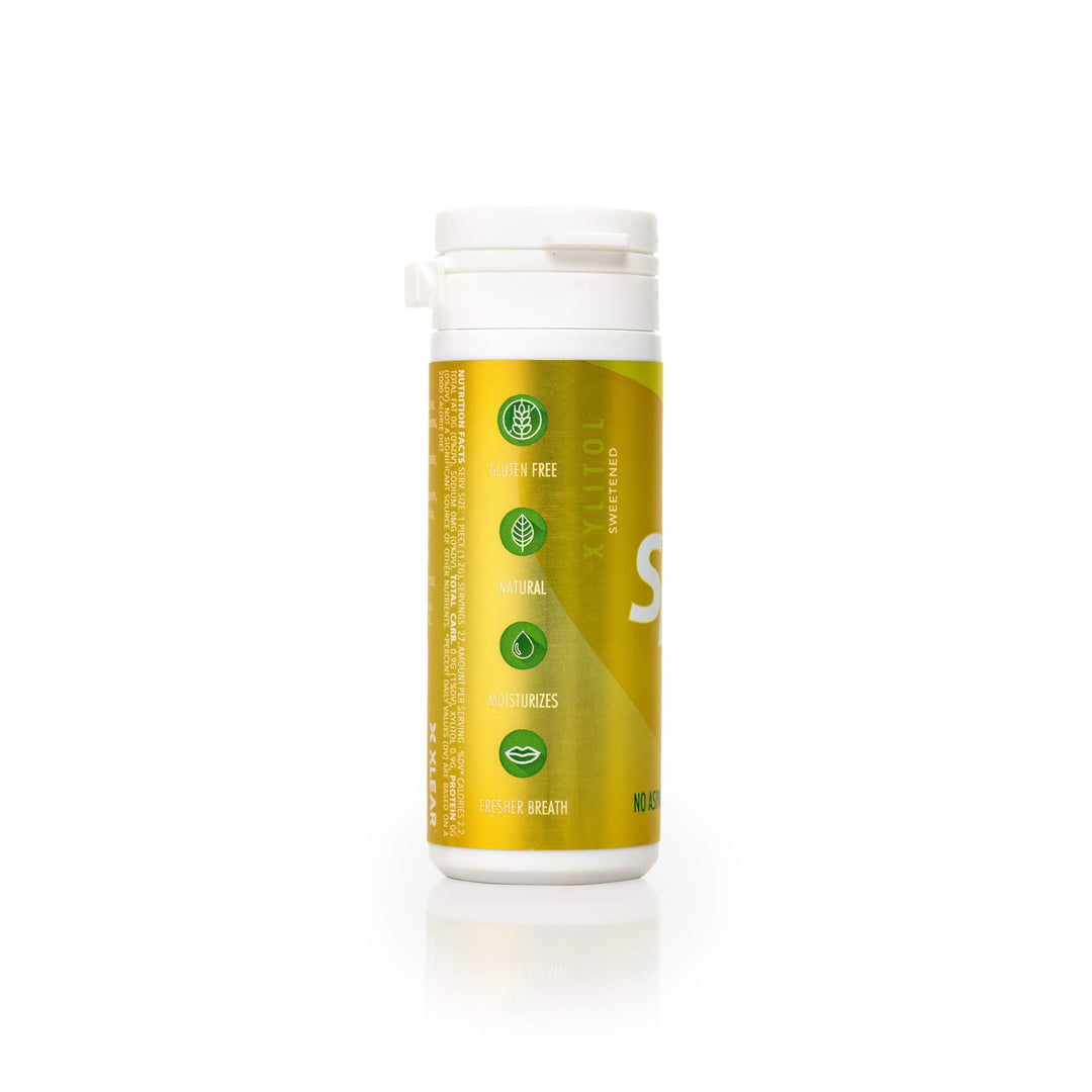 Xlear Spry Gum, Fruit, 30 Count