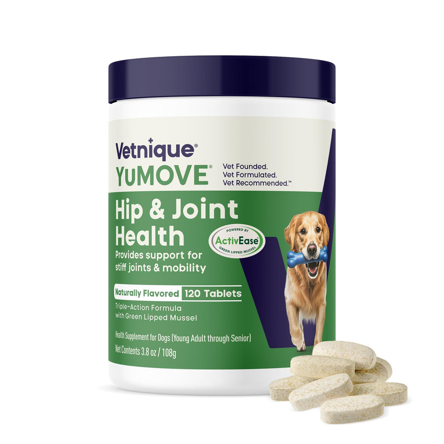 Signature YuMOVE Adult Dog Essential Hip and Joint Supplement, 120 Count
