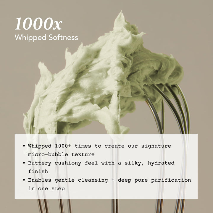 Whipped Semo Company Korean Skincare Face Wash, Mugwort Tea Tree, 1 Count