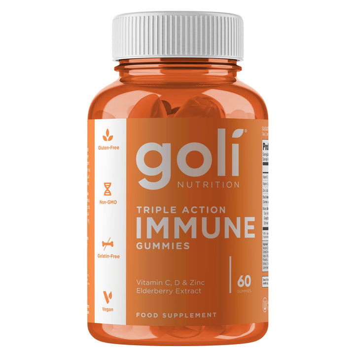 Goli Action Immune Gummies, 60 Count