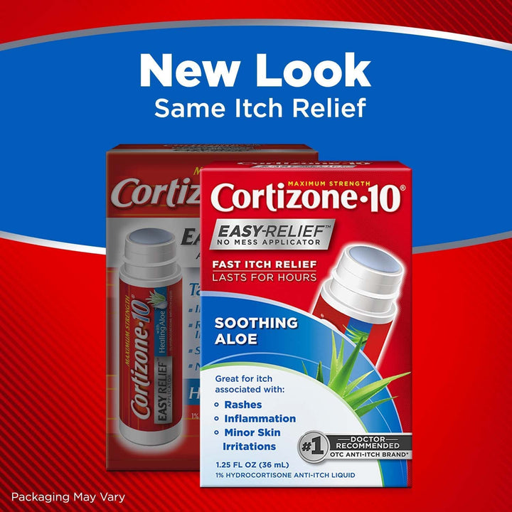 Cortizone 10 Hydrocortisone Anti-Itch Liquid, 1.25 oz