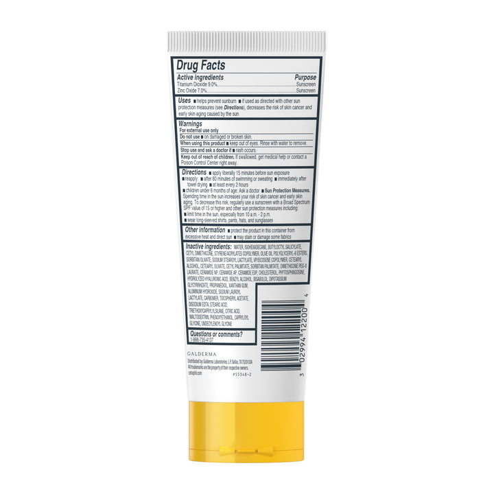 Cetaphil Sheer Mineral Sunscreen Lotion, SPF 50, 3 fl oz