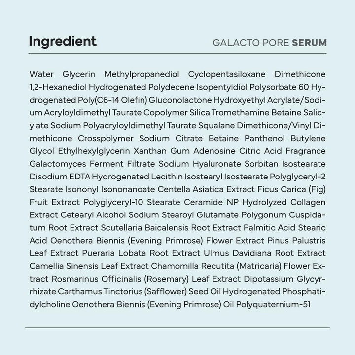 SAM'U Galacto Pore Serum, 1.35 fl oz