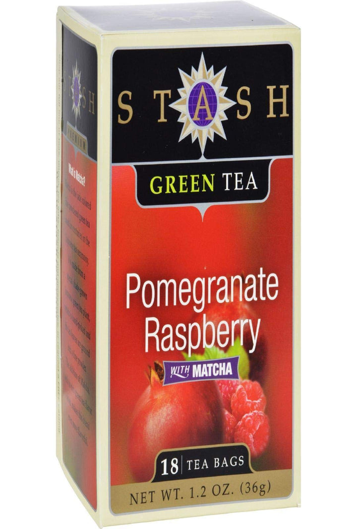 Stash Tea Green Tea, Pomegranate Raspberry Matcha