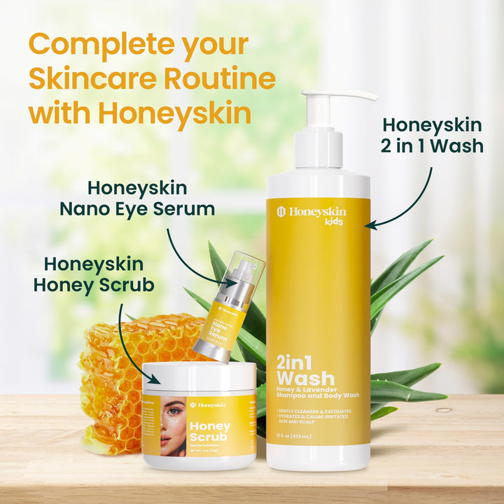 Honeyskin Bio Pure Skincare Oil, 4 oz
