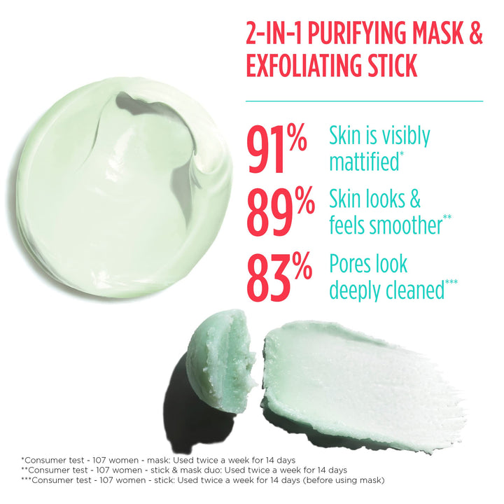 Clarins Clear-Out Anti-Blackheads Stick And Mask, 50 ml