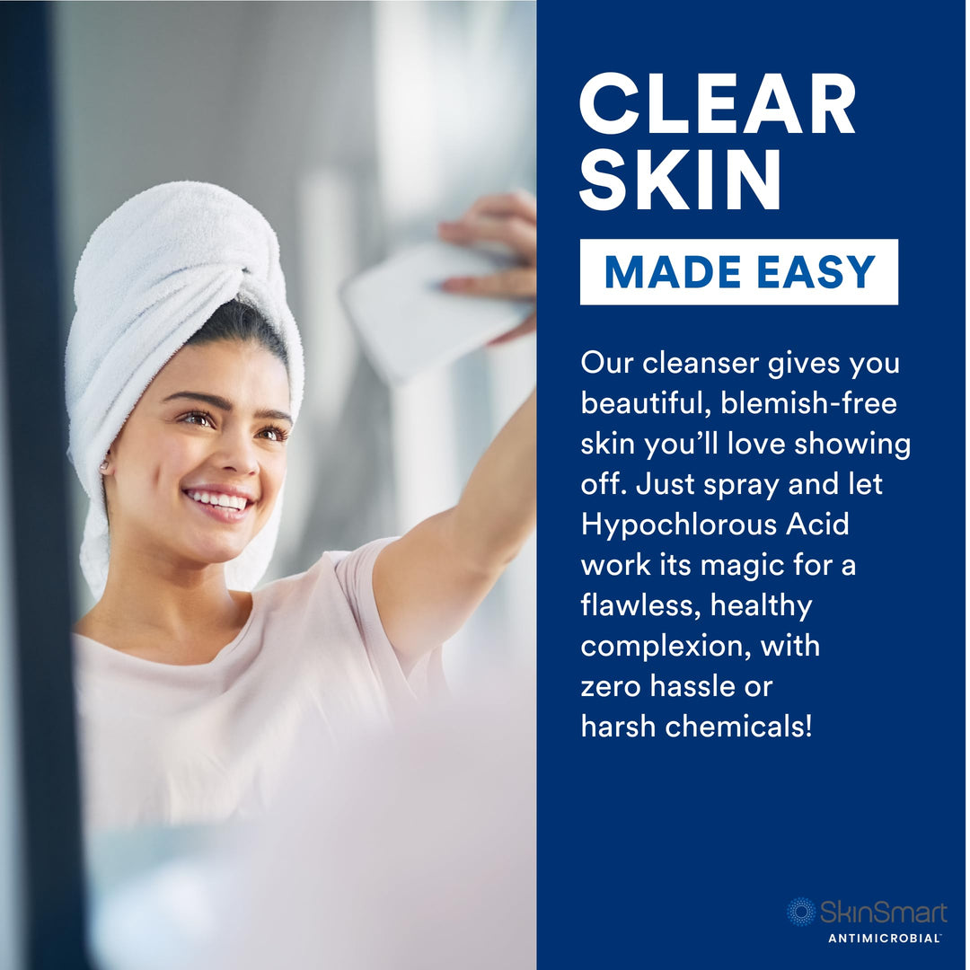 SkinSmart Antimicrobial Facial Cleanser, 8 oz