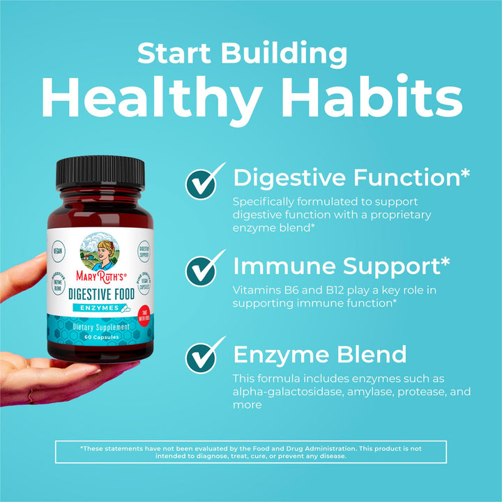 MaryRuth Organics Digestive Food Enzymes