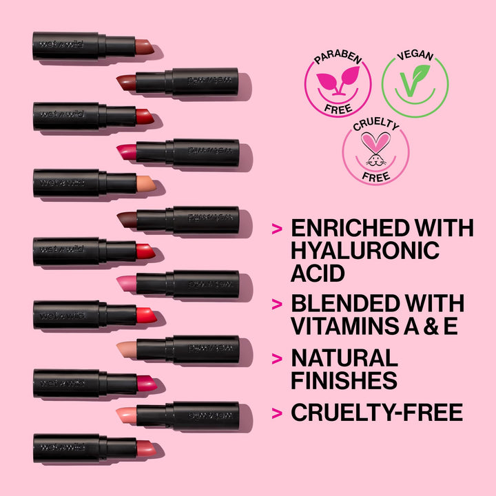 wet n wild Mega Last Matte Lip Color, Mauve Outta Here