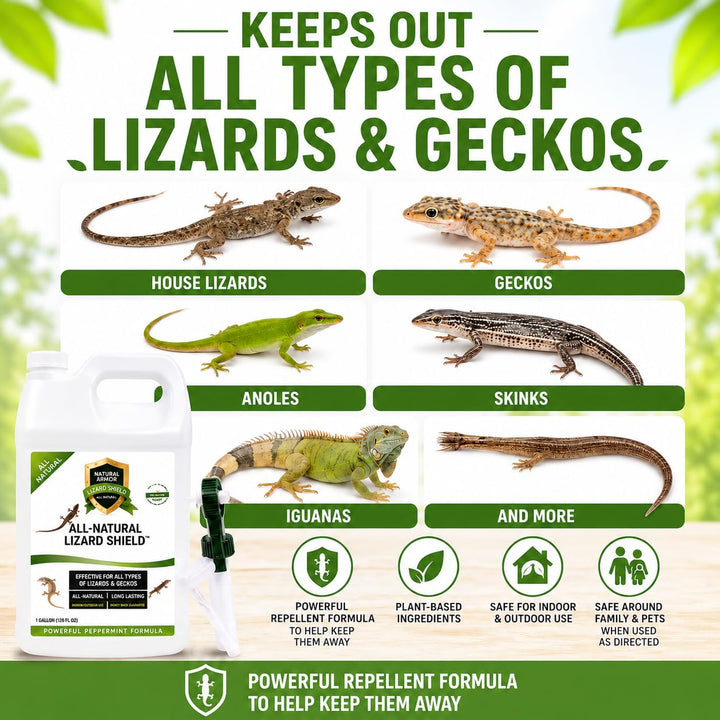Natural Armor Lizard & Gecko Repellent, 1 gal