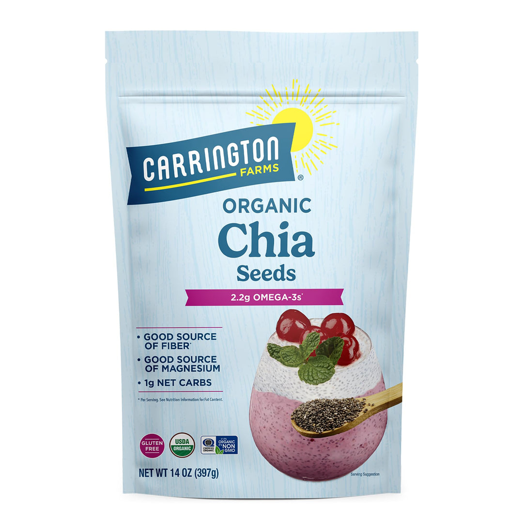 Carrington Farms Organic Chia Seeds, 14 oz