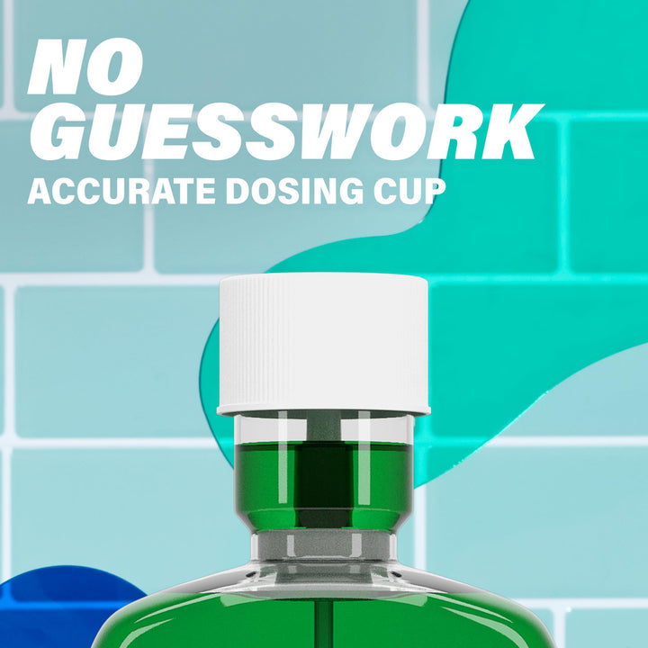 Unisom ACT Anticavity Zero Alcohol Fluoride Mouthwash, Mint, 18 fl oz