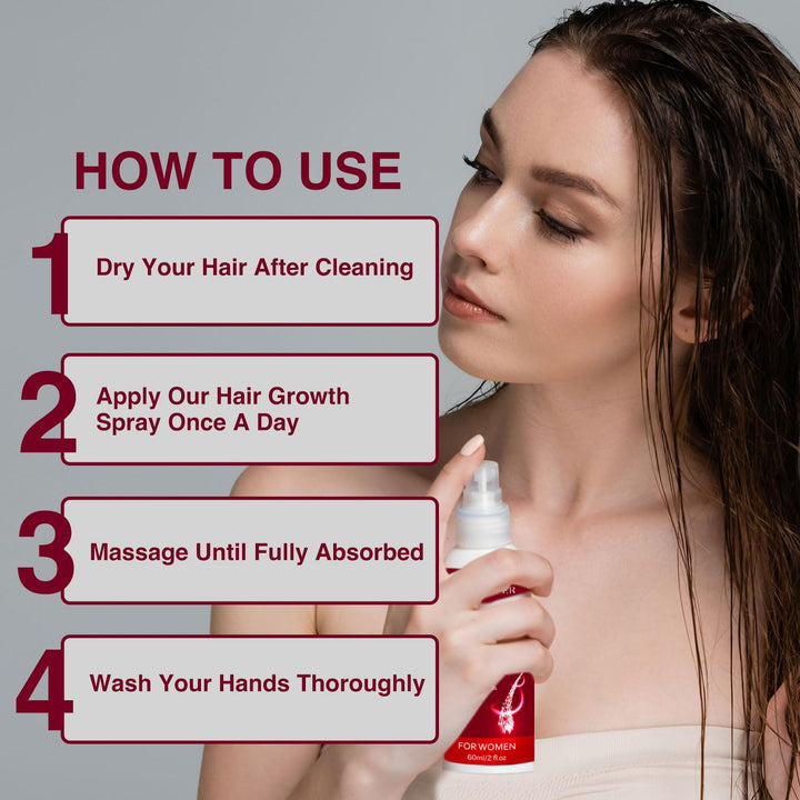 Yzmoffer Minoxidil Hair Growth Spray, 5%, 56 ml