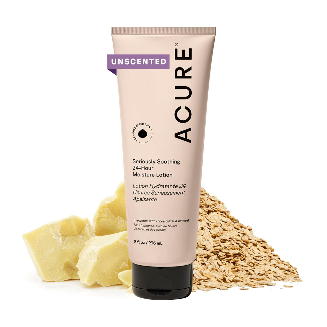 Acure 24hr Moisturizing Lotion, Unscented, 8 fl oz