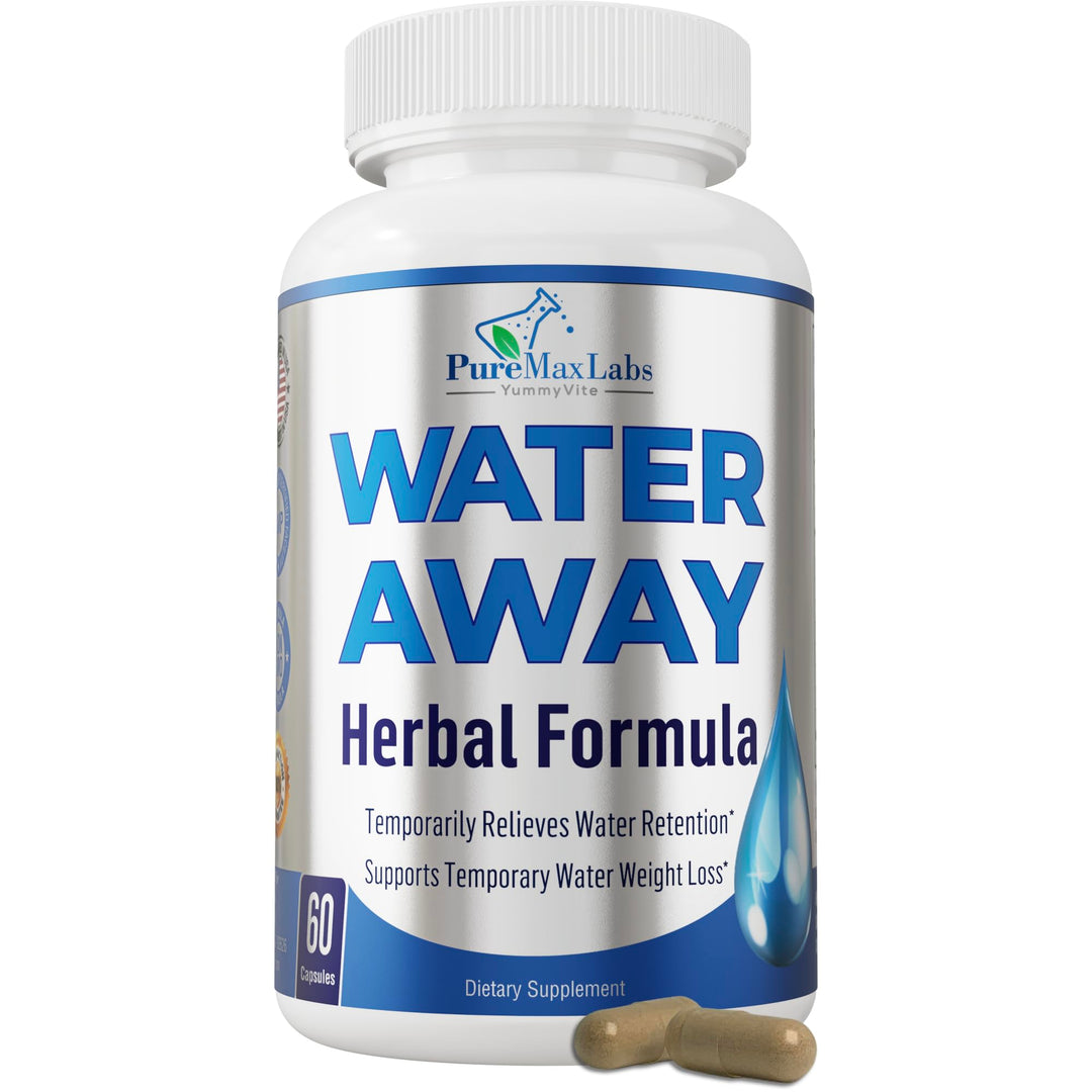Yummyvite Water Away Herbal Diuretic, 60 Count