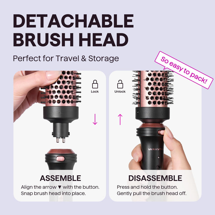wavytalk Thermal Brush, 1.5 in